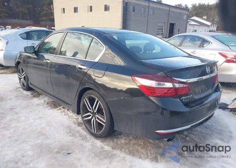 2016 Honda Accord Sport from USA, damaged, VIN 1HGCR2F55GA013236